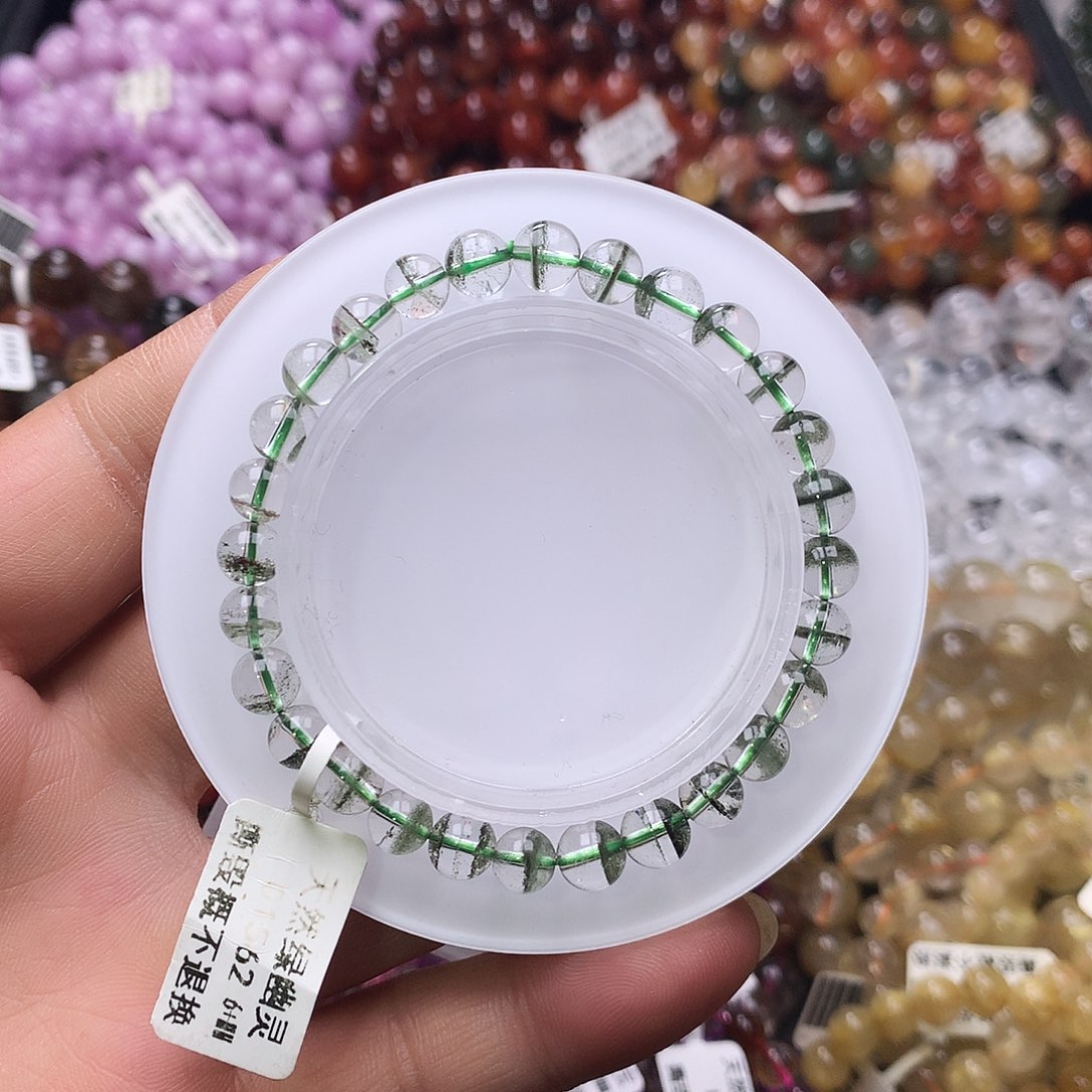 水晶手链未镶嵌，，