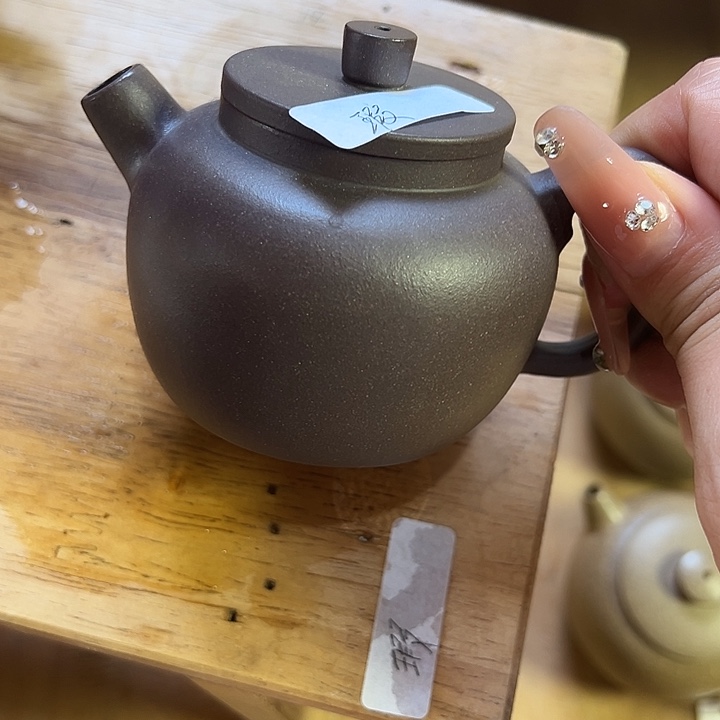 茶壶紫砂原矿泥料手工壶直播间