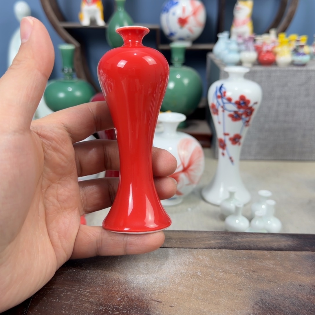 陶瓷手工小花器摆件