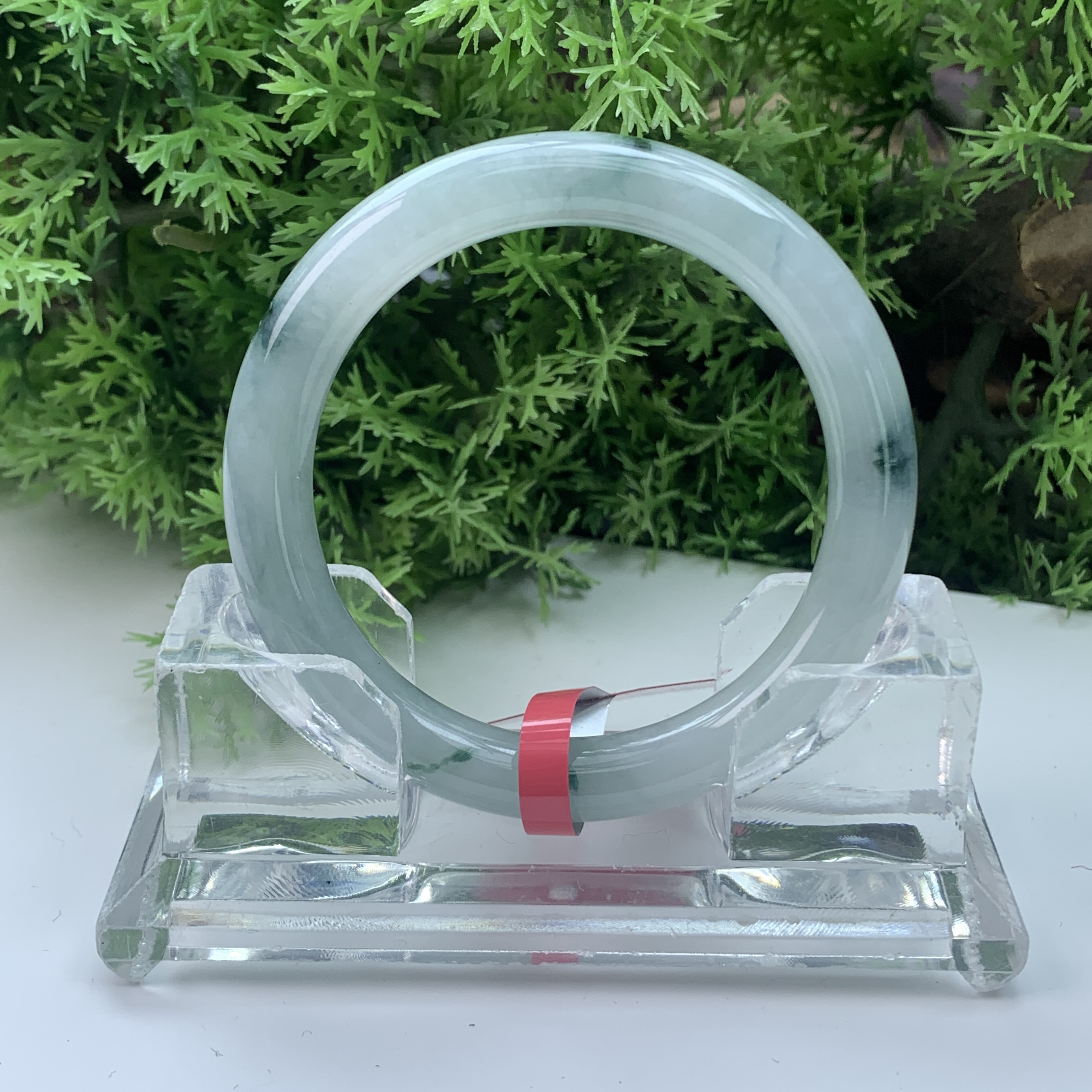 【刘思懿】天然缅甸A货翡翠手镯-V-11