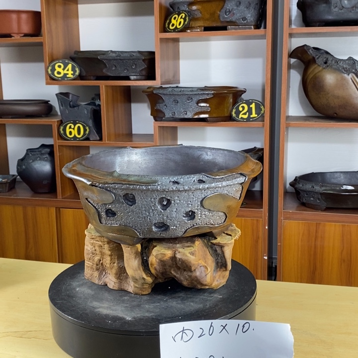 香**人大何紫砂花盆