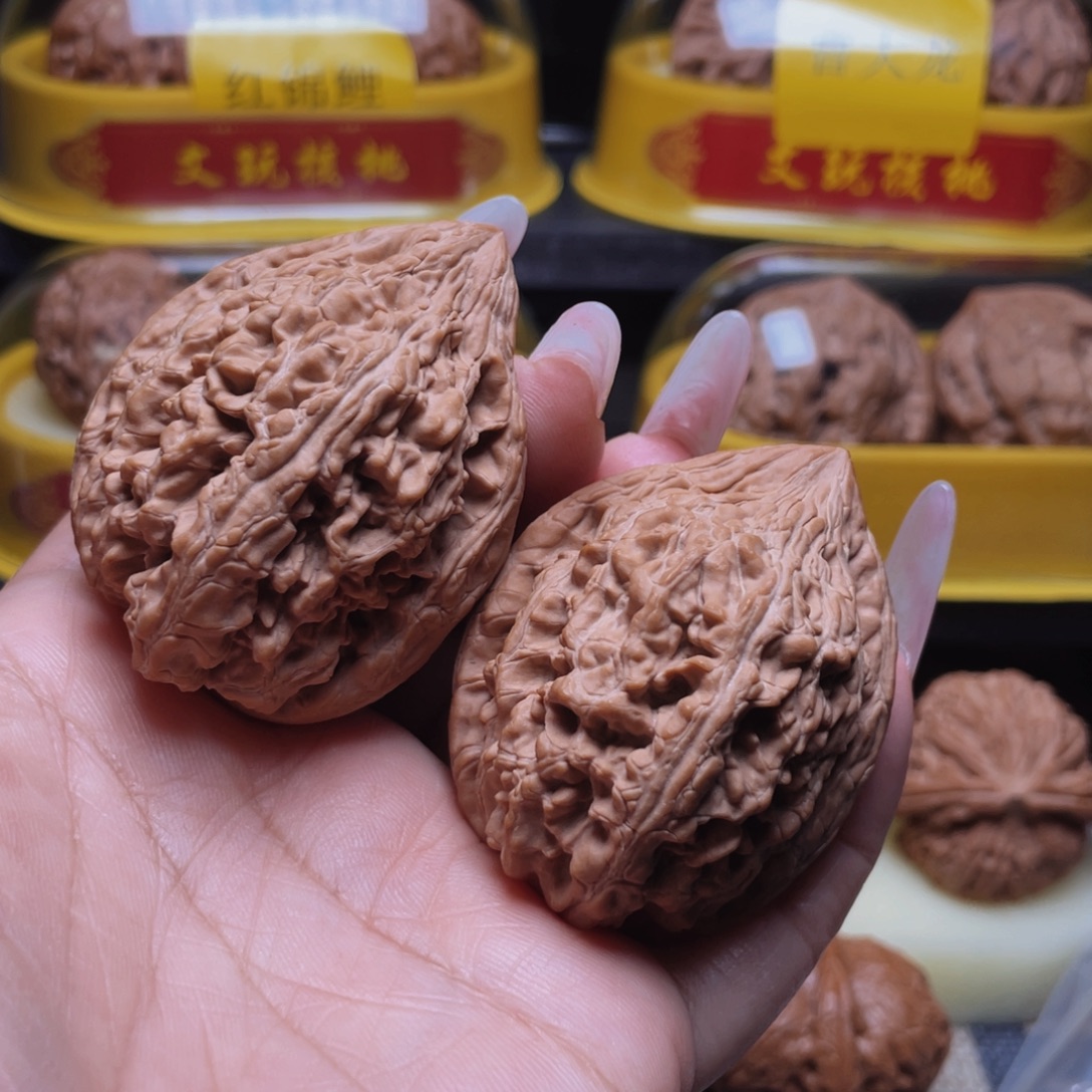 文玩核桃吊坠42大沽石文玩