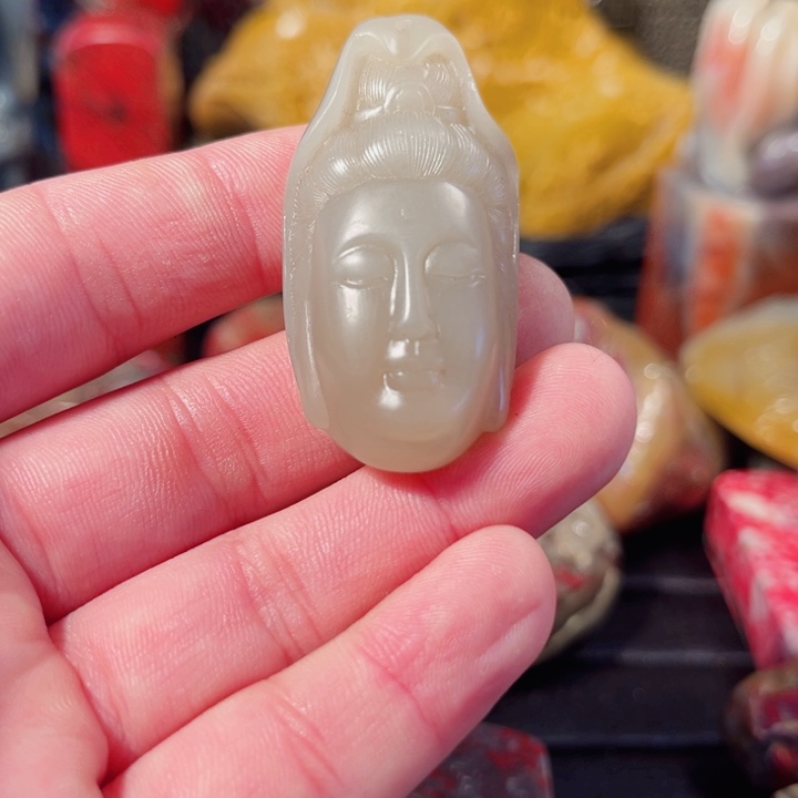 鸡血石大*猫昌化牛角冻