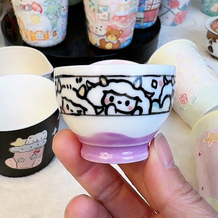 摆件陶瓷材料手工制品
