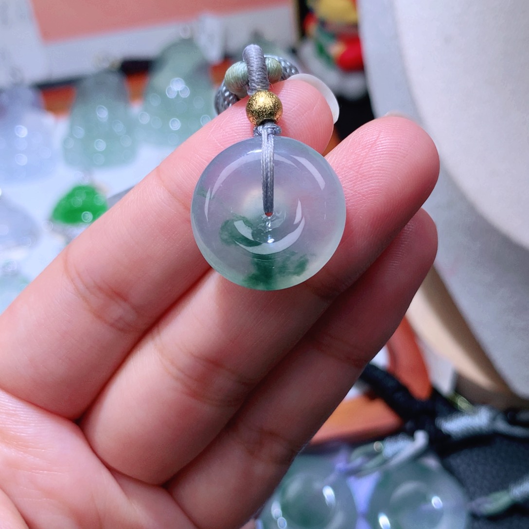 颈饰未镶嵌翡翠扣子20.6*5.6