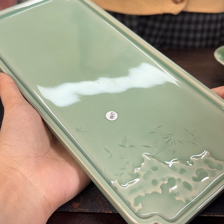 龙泉云间青瓷小米茶器