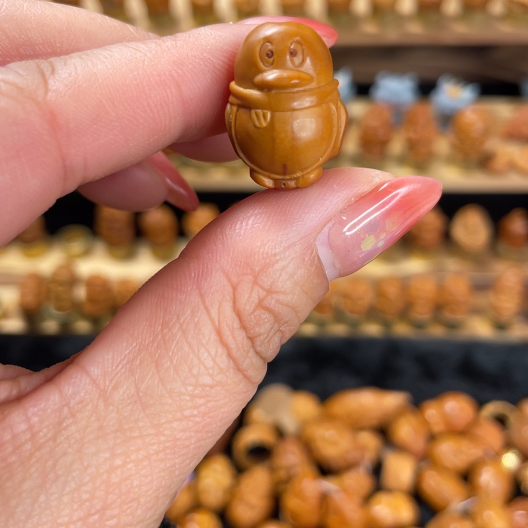 橄榄核手串/手链小企鹅