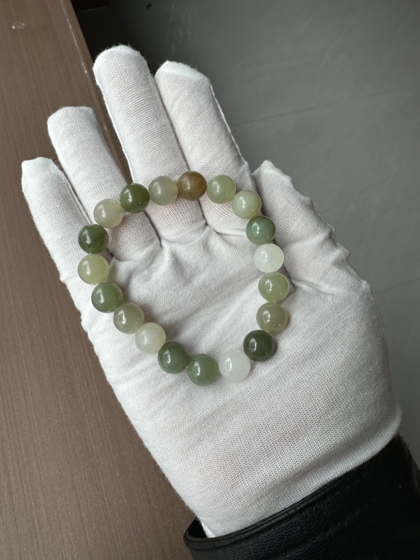 天然和田玉多宝手串