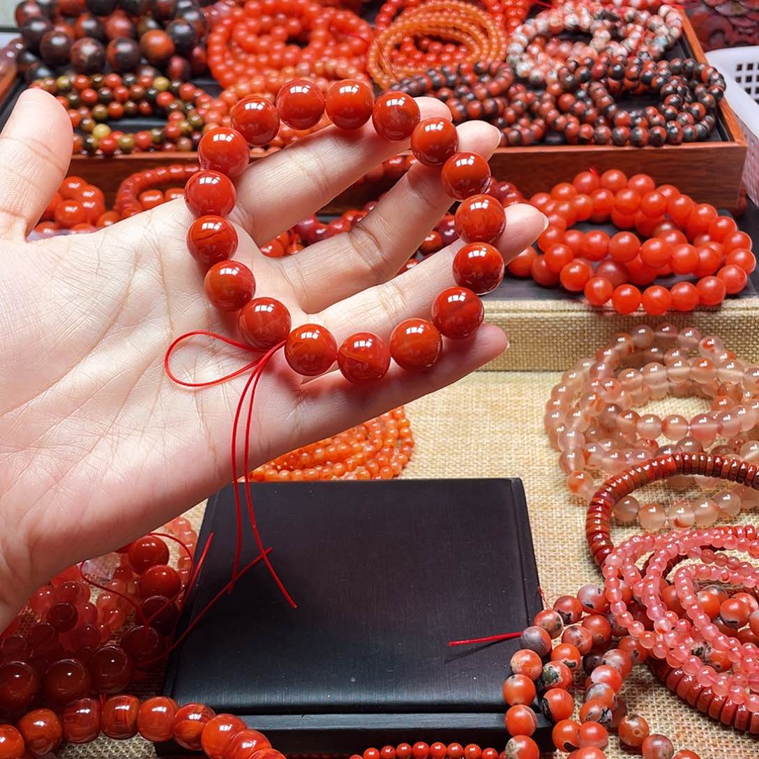 手链未镶嵌南红玛瑙骏*