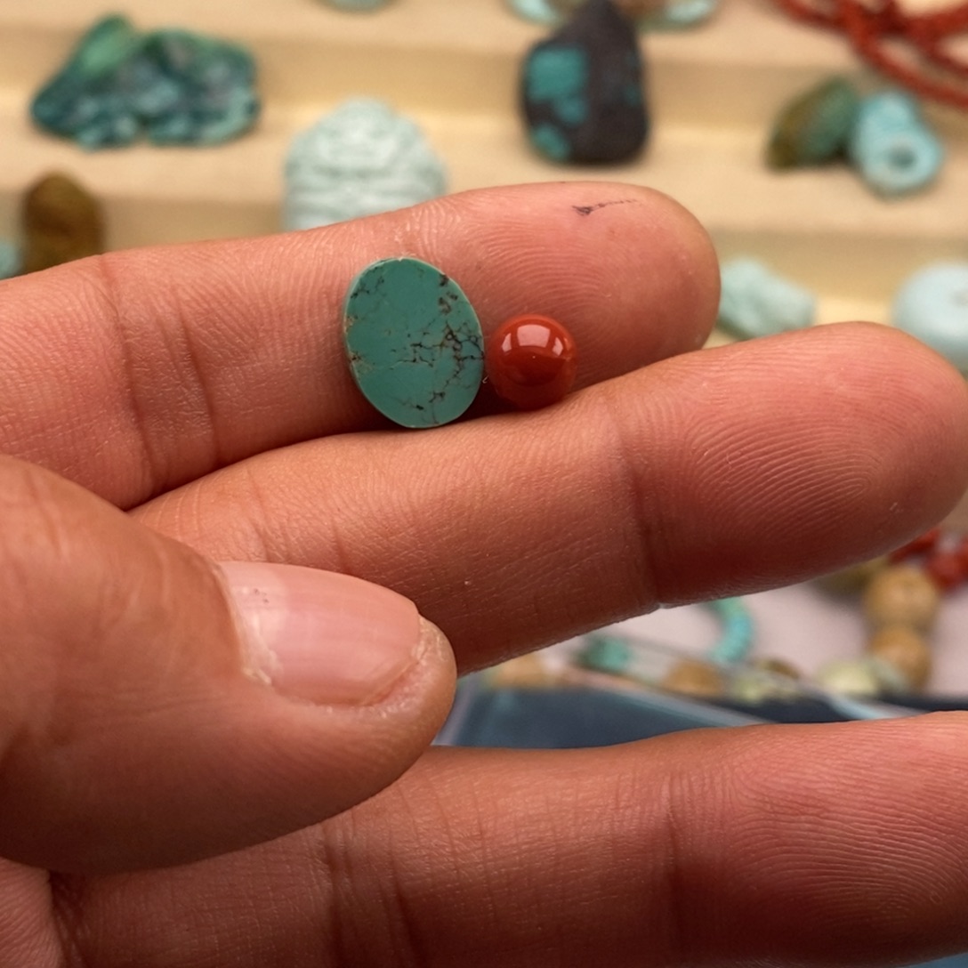 长***室南红玛瑙未镶嵌珠宝半成品