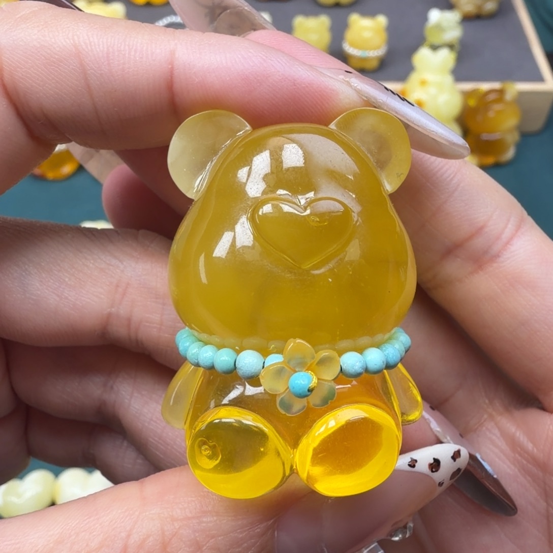 琥珀未镶嵌裸石蜜蜡