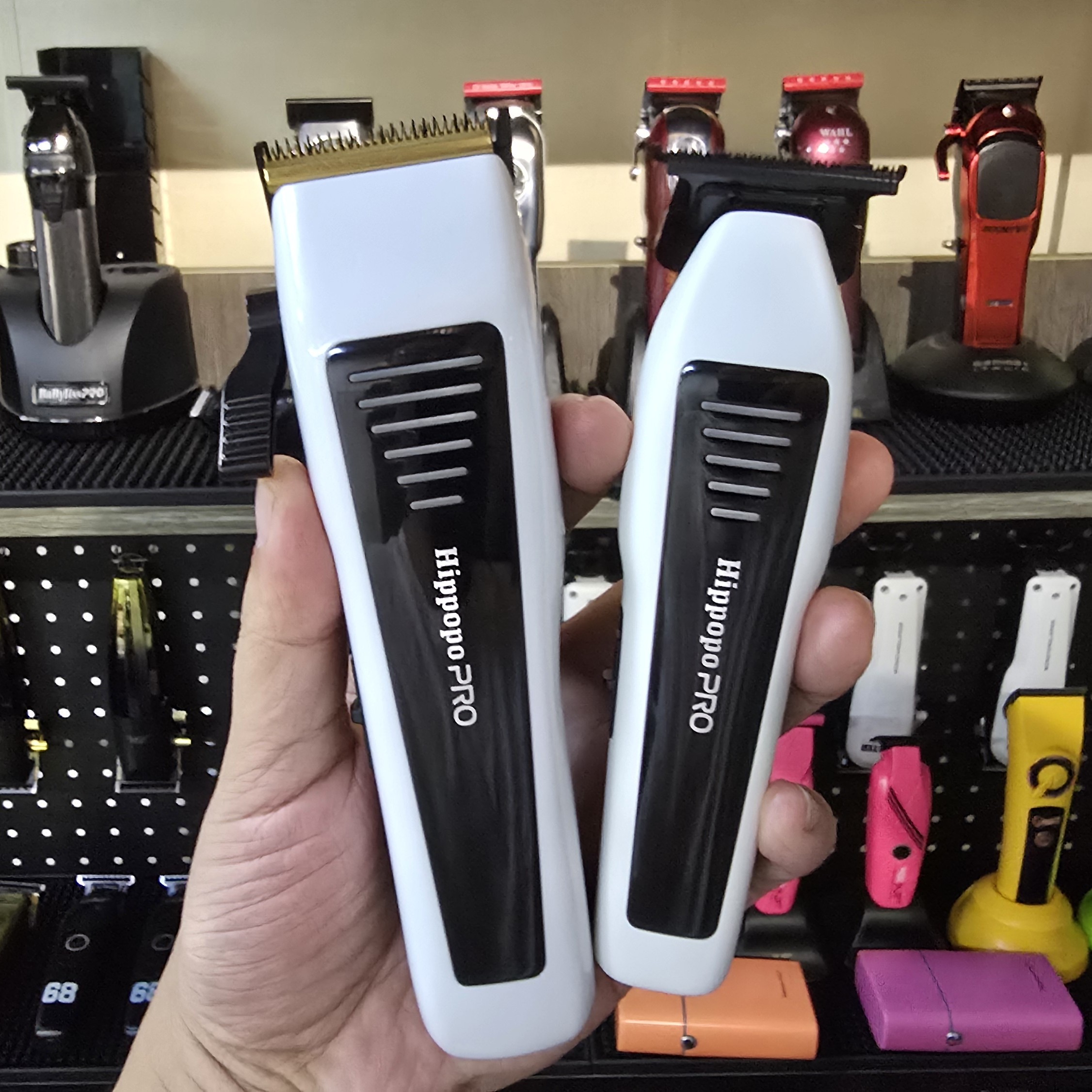 正品Hippopo熊猫系列惠而普 渐变 雕刻电推 高速电机4500毫安电池