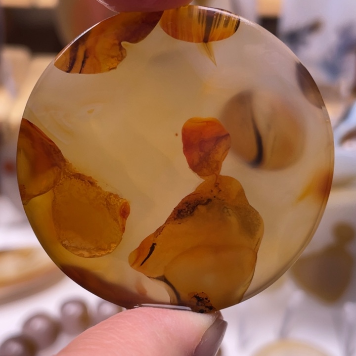 玛瑙/玉髓未镶嵌吊坠(不含链)