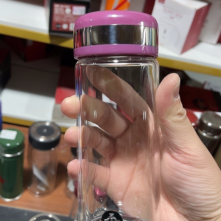 茶隔款玻璃茶马仕单层338毫升