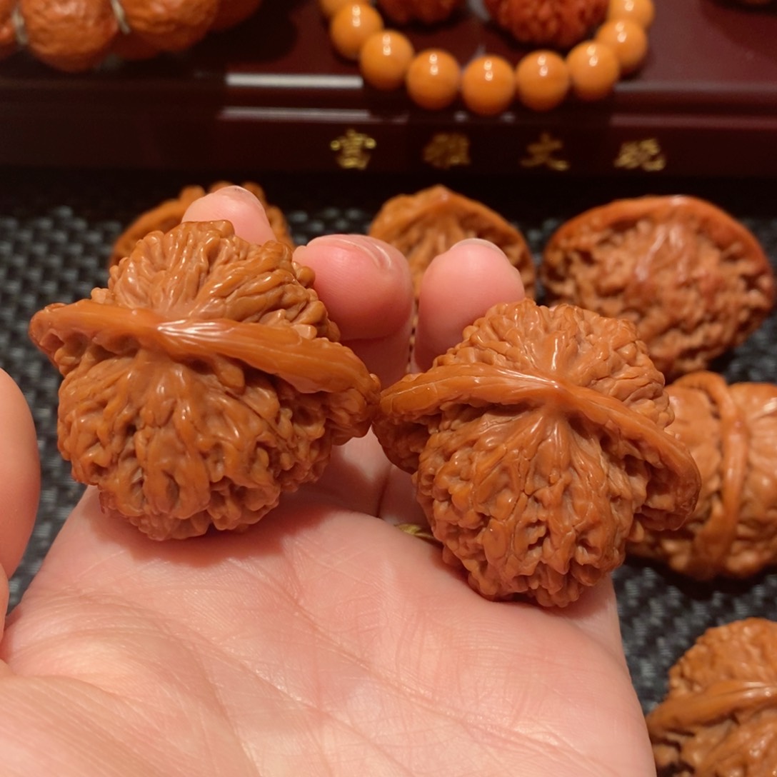 文玩核桃把件四座楼