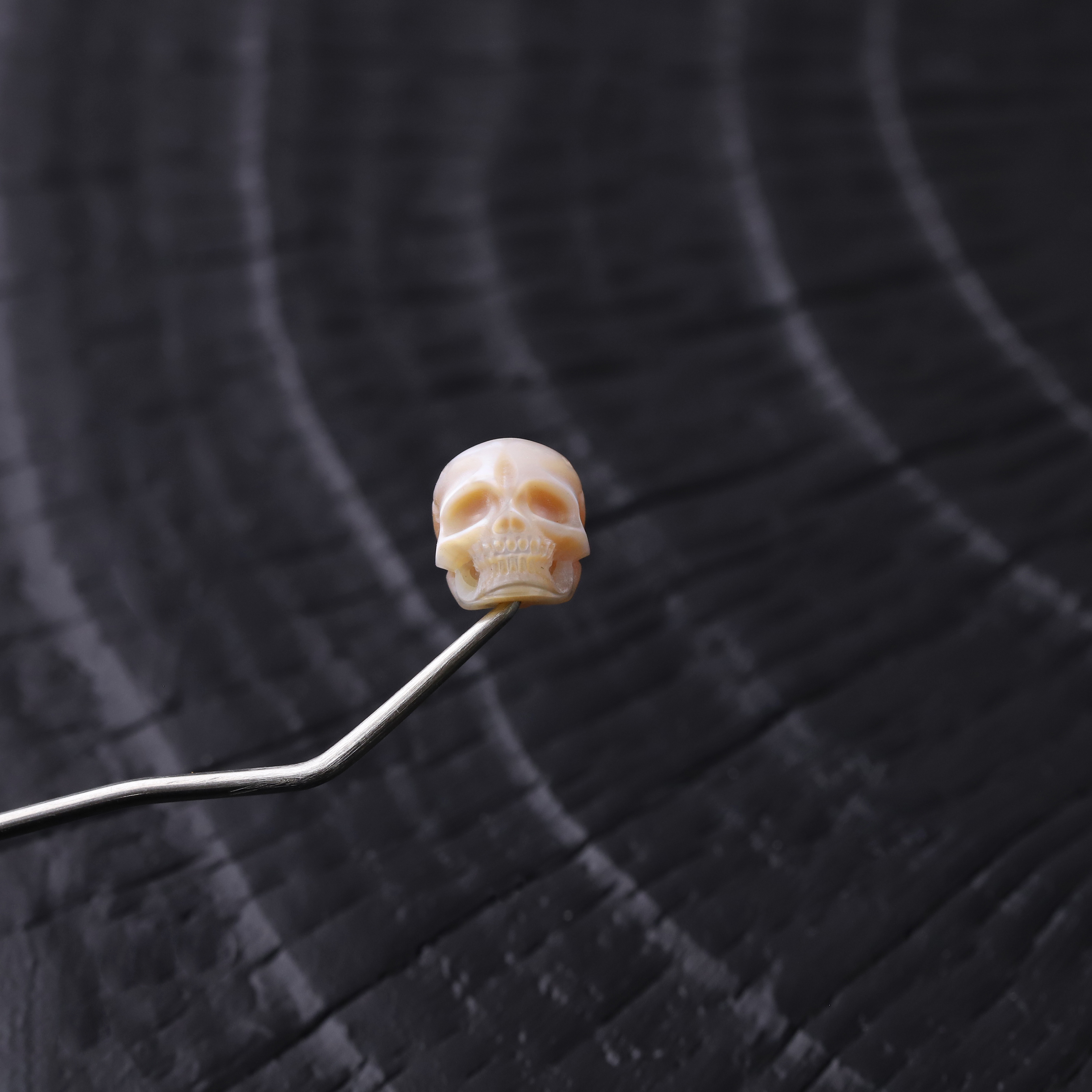 S8319 珍珠骷髅珠散珠隔珠串珠