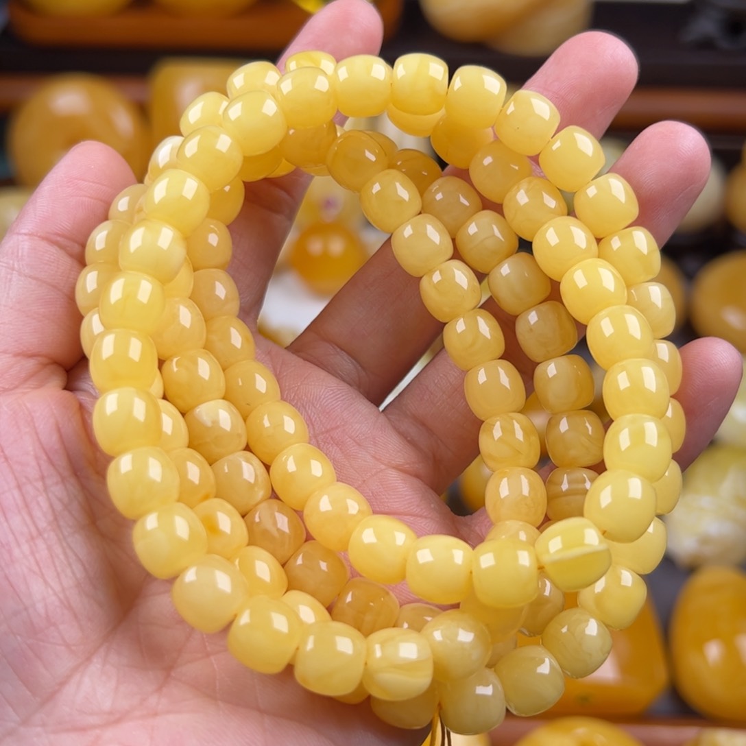 未镶嵌颈饰琥珀纯天然琥珀蜜蜡无优化