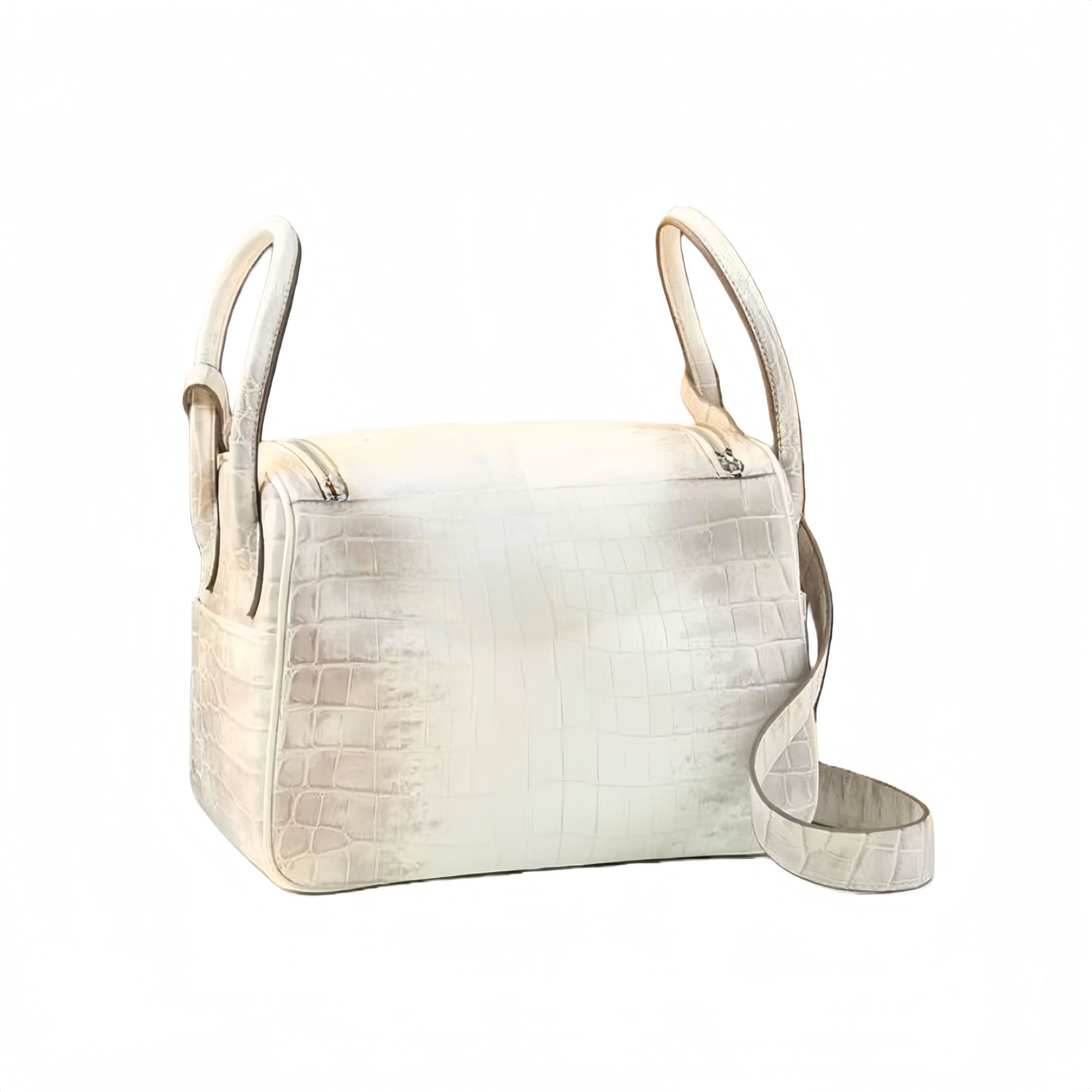 【Tian Yi渠道货】新款设计感轻奢单肩手提包 LD 喜马拉雅白