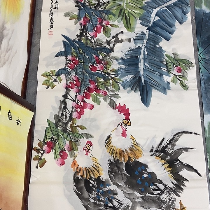 三个张画廊直播间！