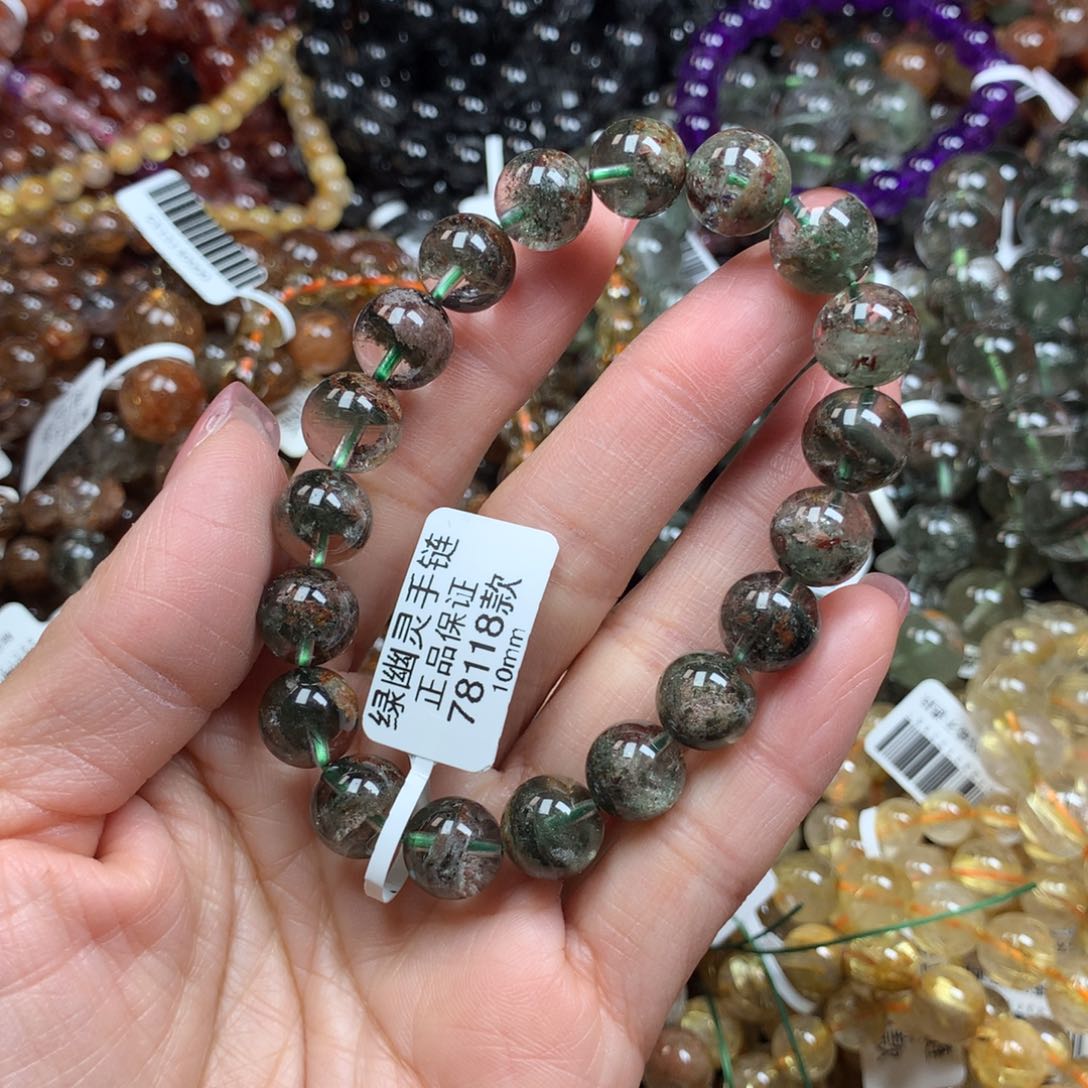 水晶手链未镶嵌天然