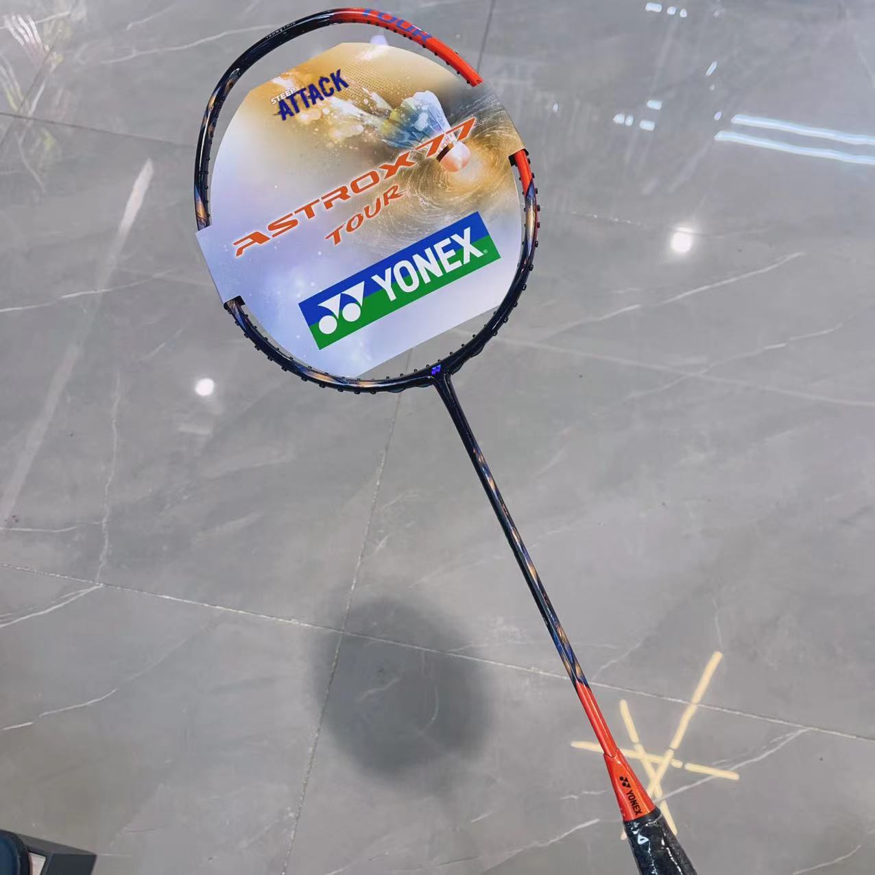 YONEX/尤尼克斯AX天斧77tour 全碳素糖水进攻单拍进阶羽毛球拍