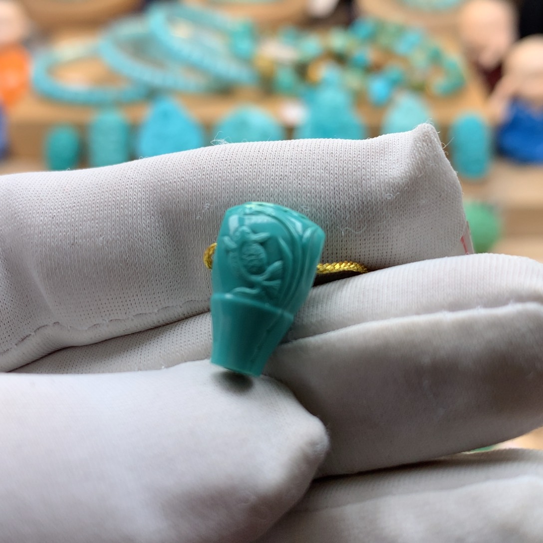 绿松石珠宝奇石未镶嵌