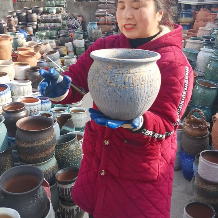 红陶口20高20瑕疵