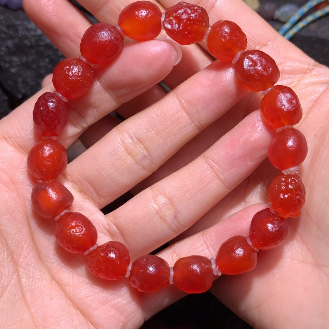 未镶嵌玛瑙/玉髓珠宝半成品