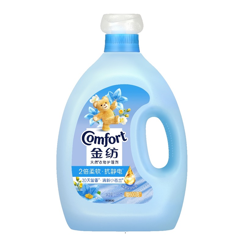 金纺衣物护理剂(清新柔顺)2.8kg+600g/瓶