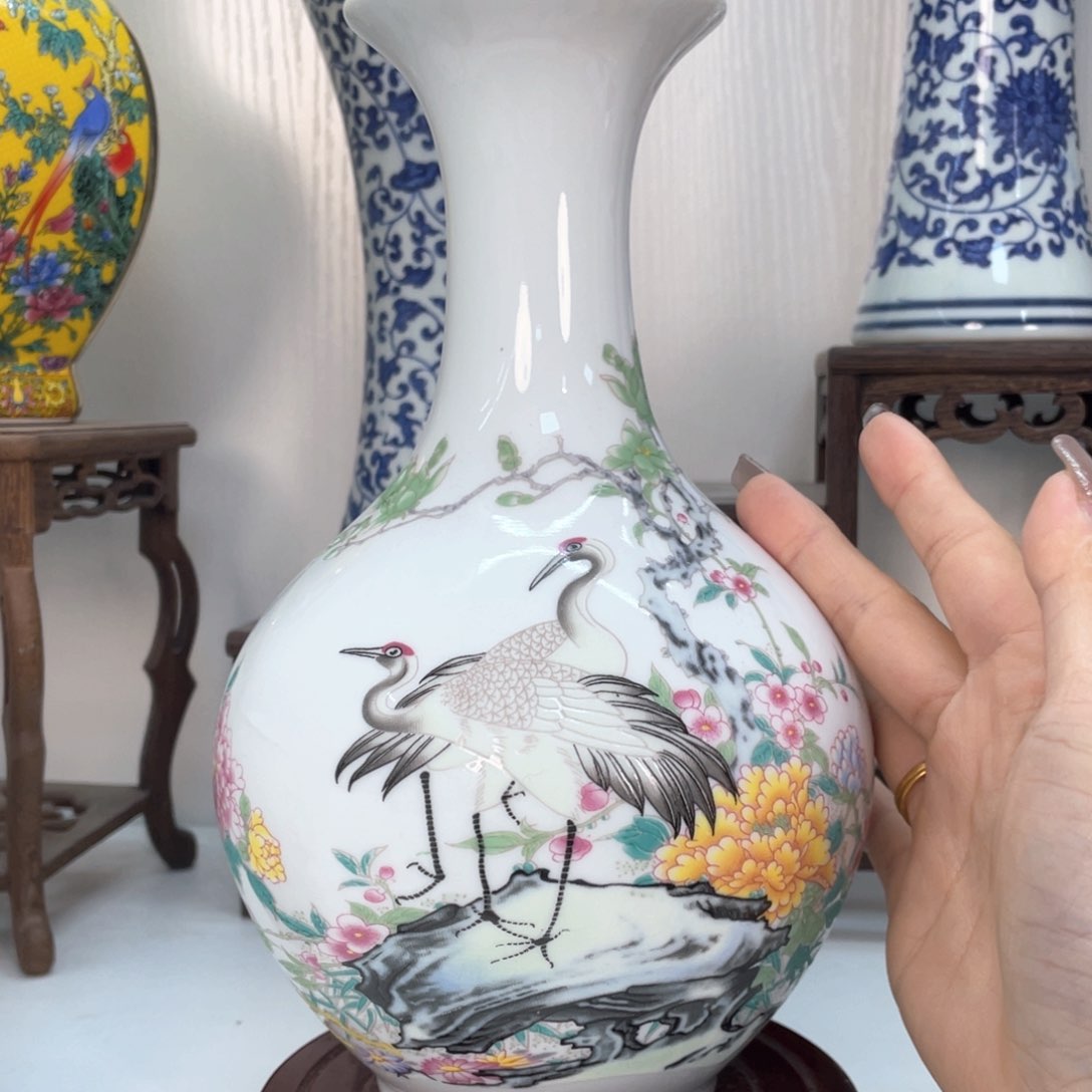 摆件景德镇陶瓷现代工艺品摆件