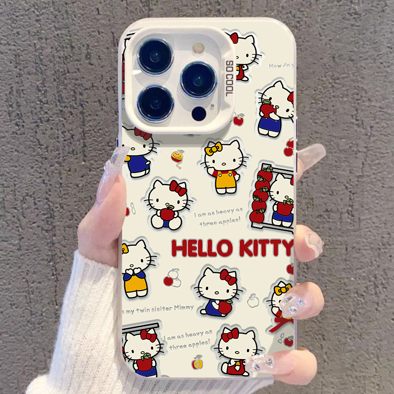 适用于苹果17/16华为OPPO小米VIVO高颜值简约彩银壳手机壳KA0575