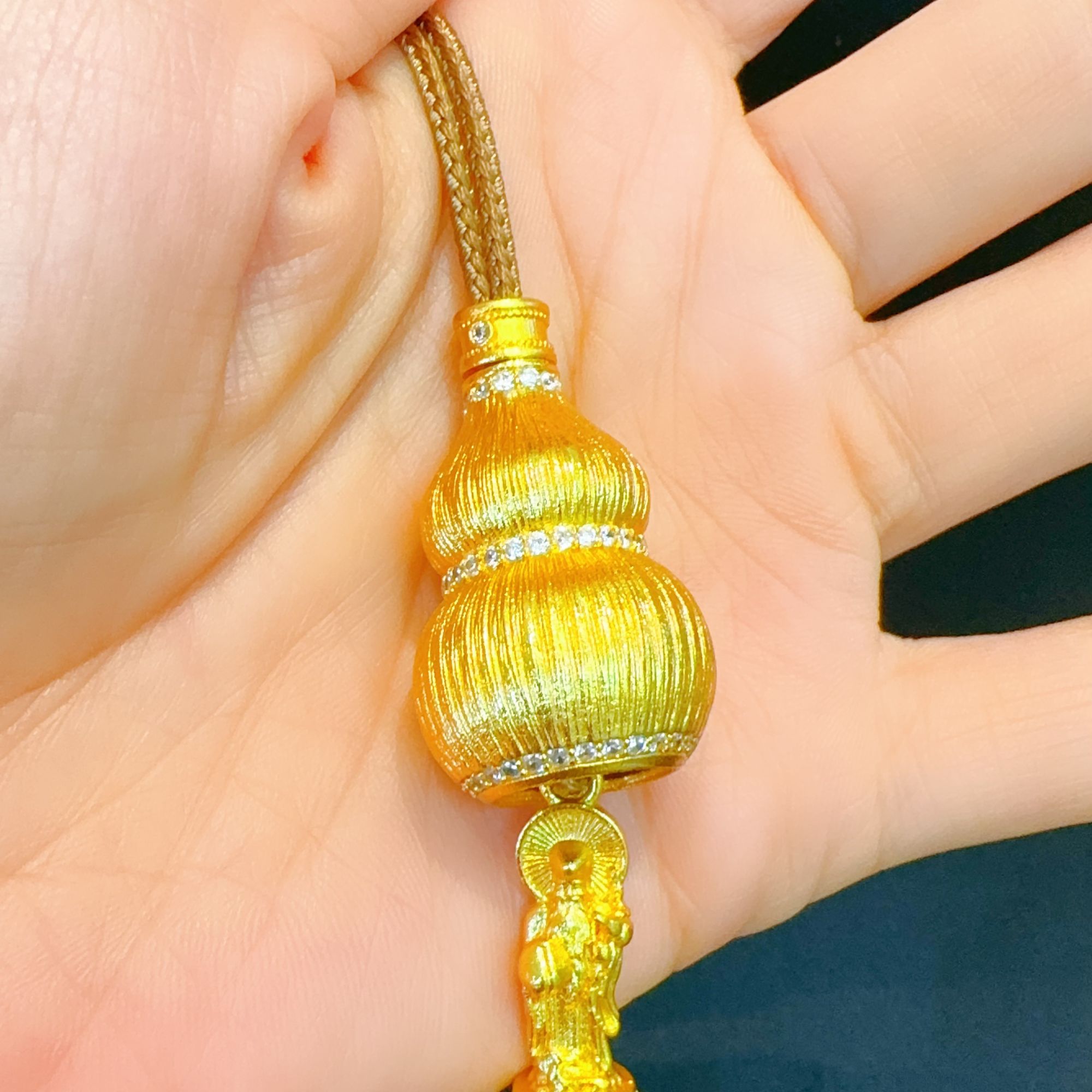 铜合金吊坠 福禄寿挂坠  