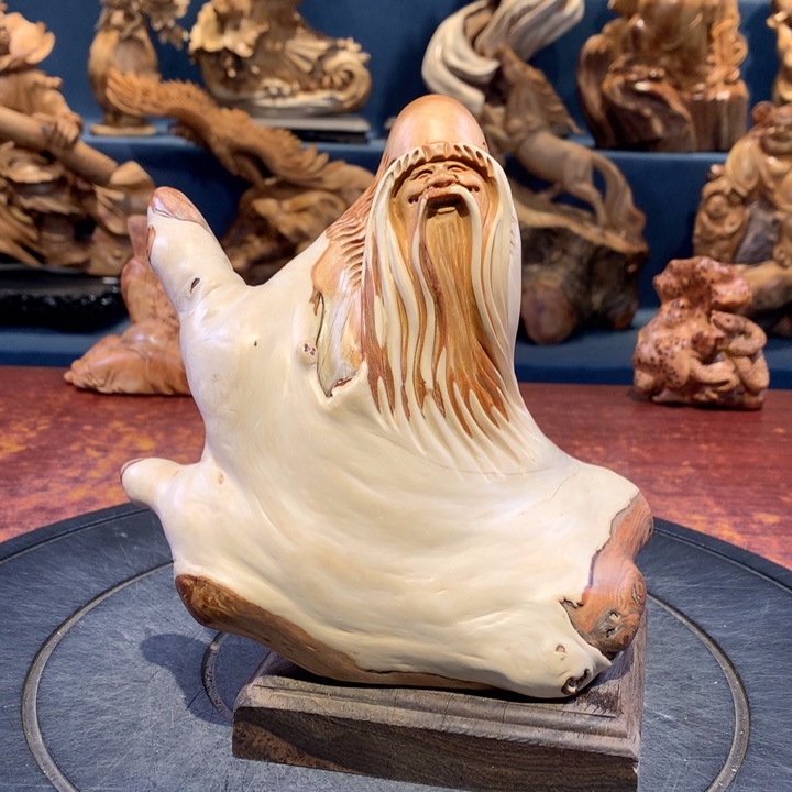 柏木（崖柏）根雕摆件