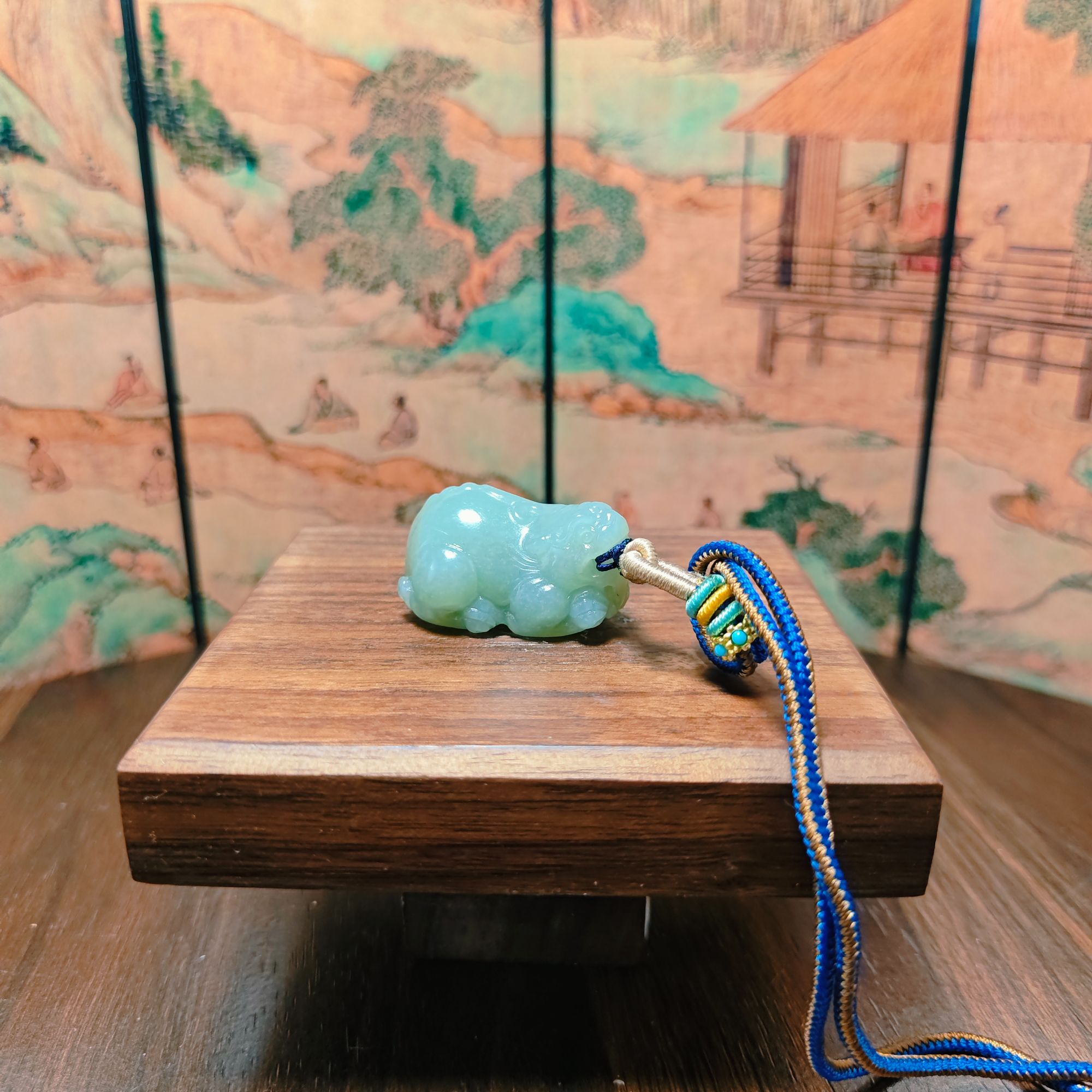 Z和田玉貔貅吊坠0060