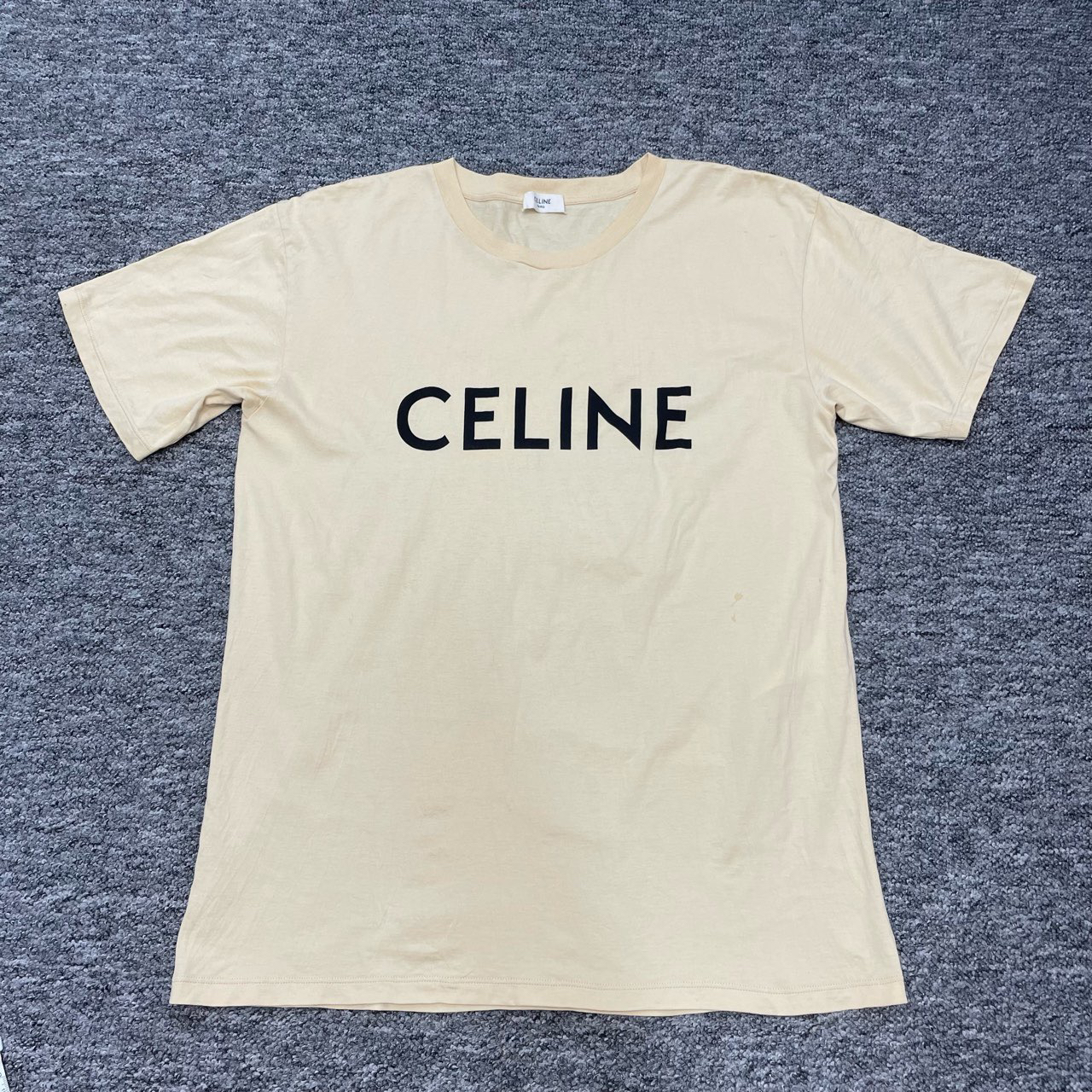 95新 Celine/思琳 Celine/思琳/字母大logo短袖/97新/000594