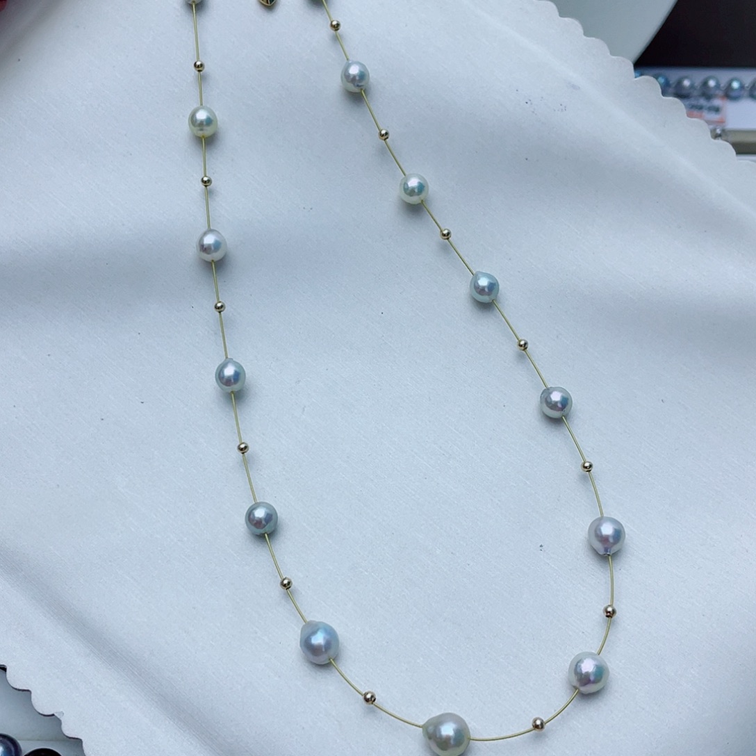 海水珍珠颈饰未镶嵌w9