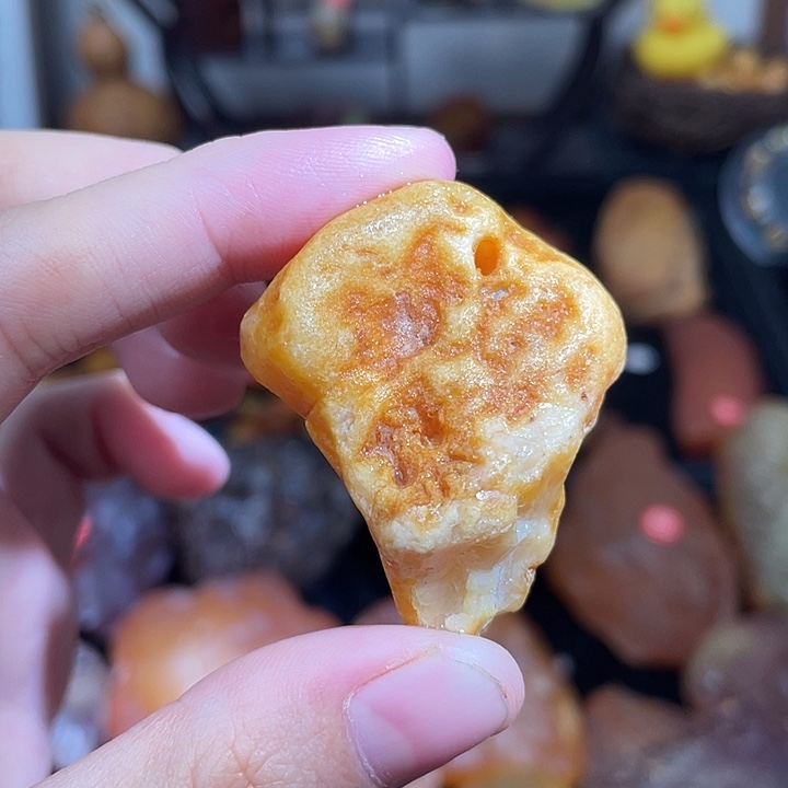琥珀未镶嵌珠宝奇石冬*