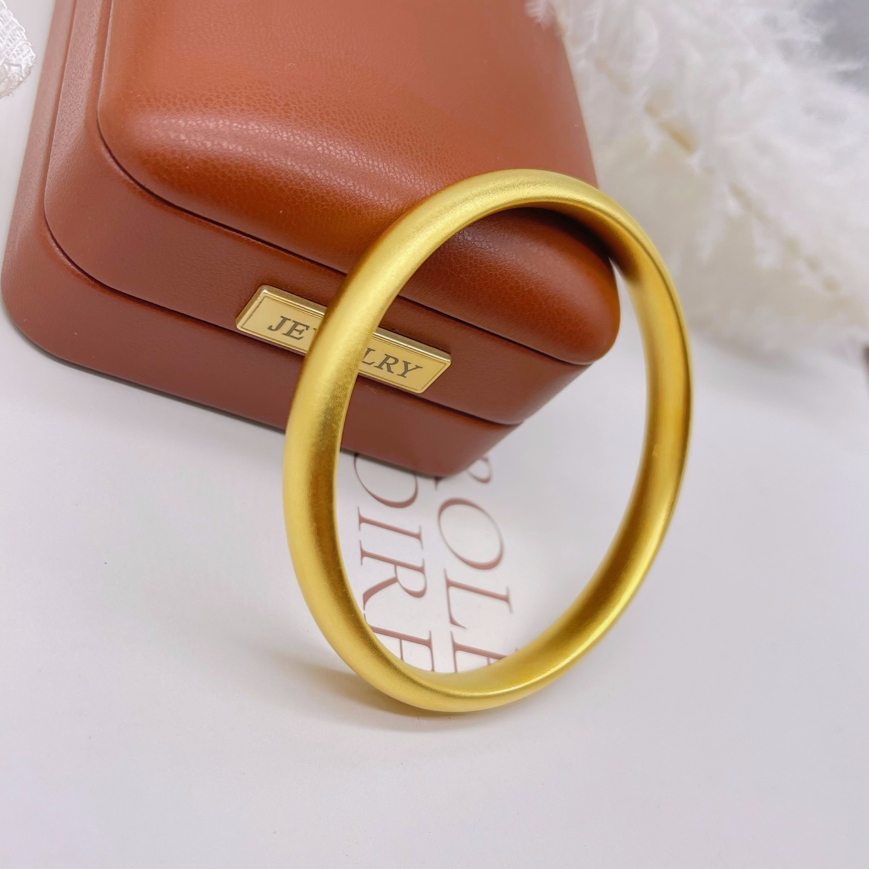 足银手镯 足银手镯 泥鳅背手镯经典百搭素圈