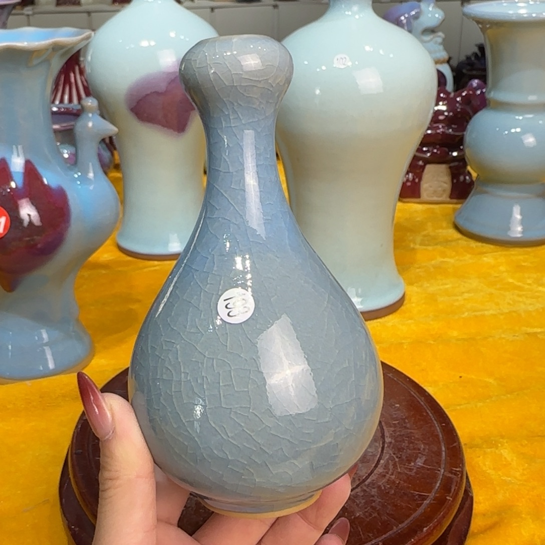 陶摆件郑家钧窑摆件