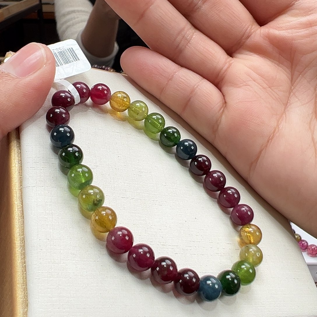 未镶嵌碧玺手串7mmmmmmmmmm