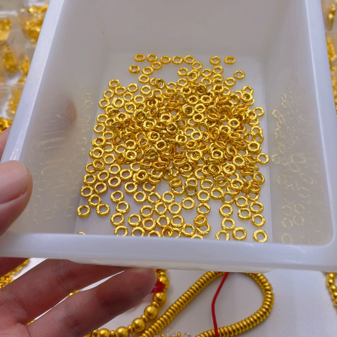 锆石铜合金新款盘缠6mm10颗