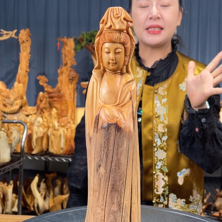 柏木（崖柏）随型摆件