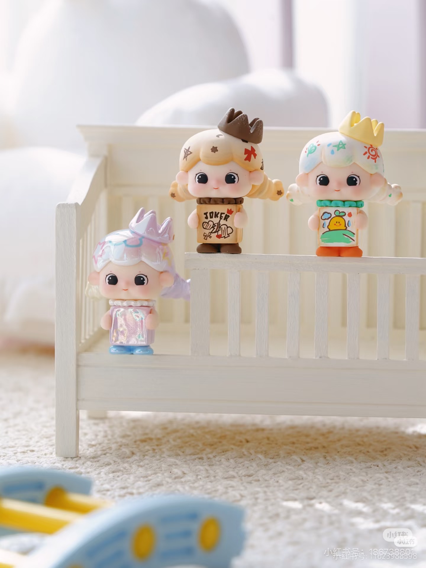 【踩数字】糖糖心愿扑克二代噜噜狗种子萌粒盲盒