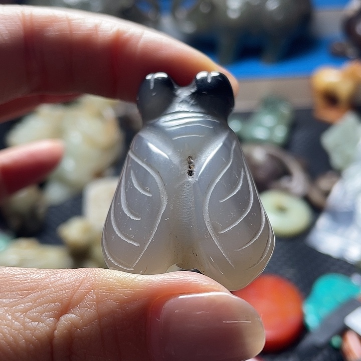 吊坠白玉菩提挂件