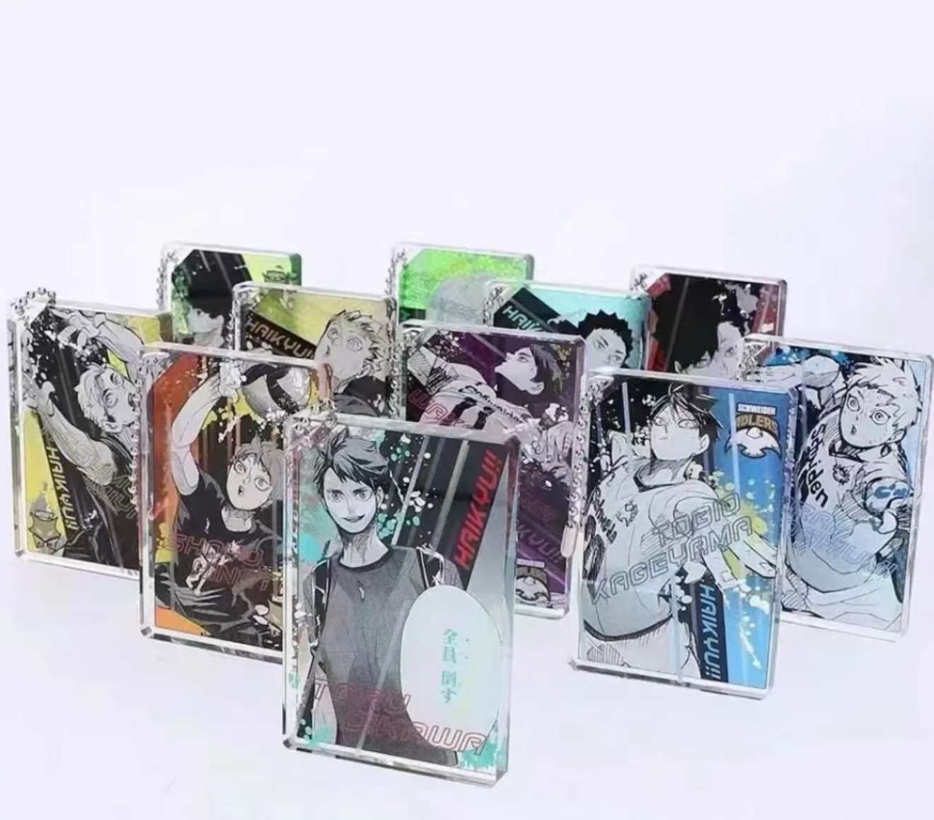 【排球少年】 JF原画麻将亚克力  盲盒（默认代拆）