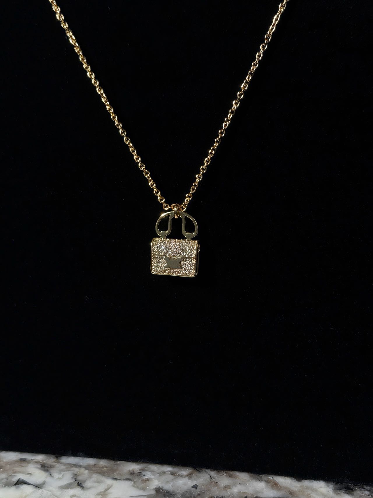 铜合金项链 [康康包] 经典高版本包包项链xl10105