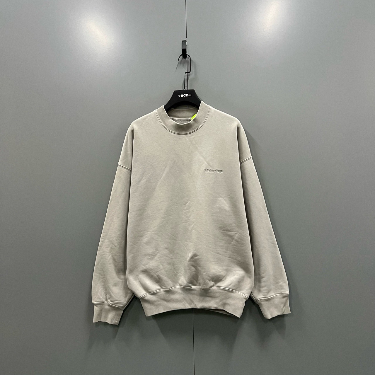 95新 Balenciaga/巴黎世家 （ll）BB卫衣9新604508无洗标无领标