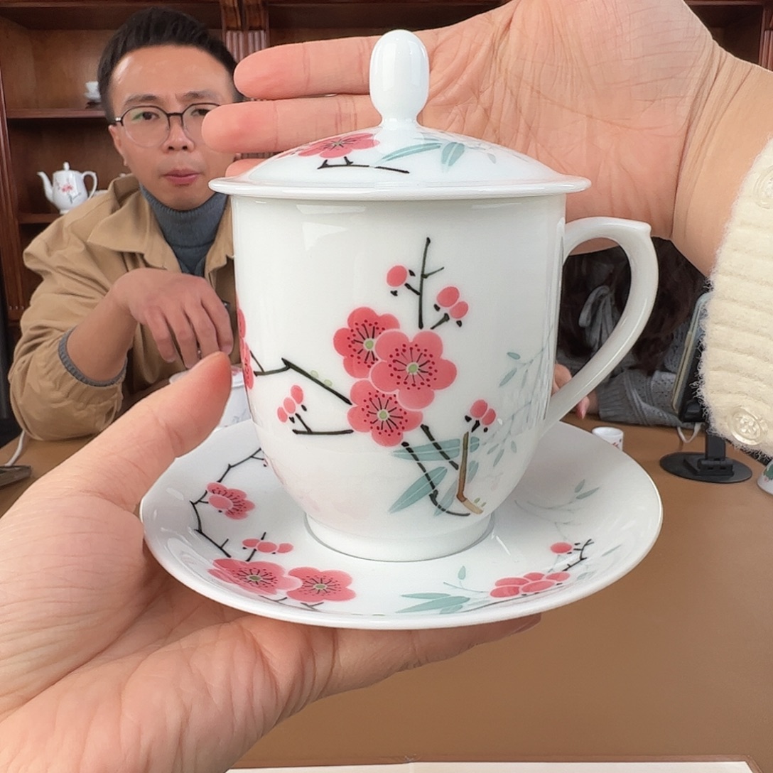 瓷翠竹红梅二号胜利杯（福利款）
