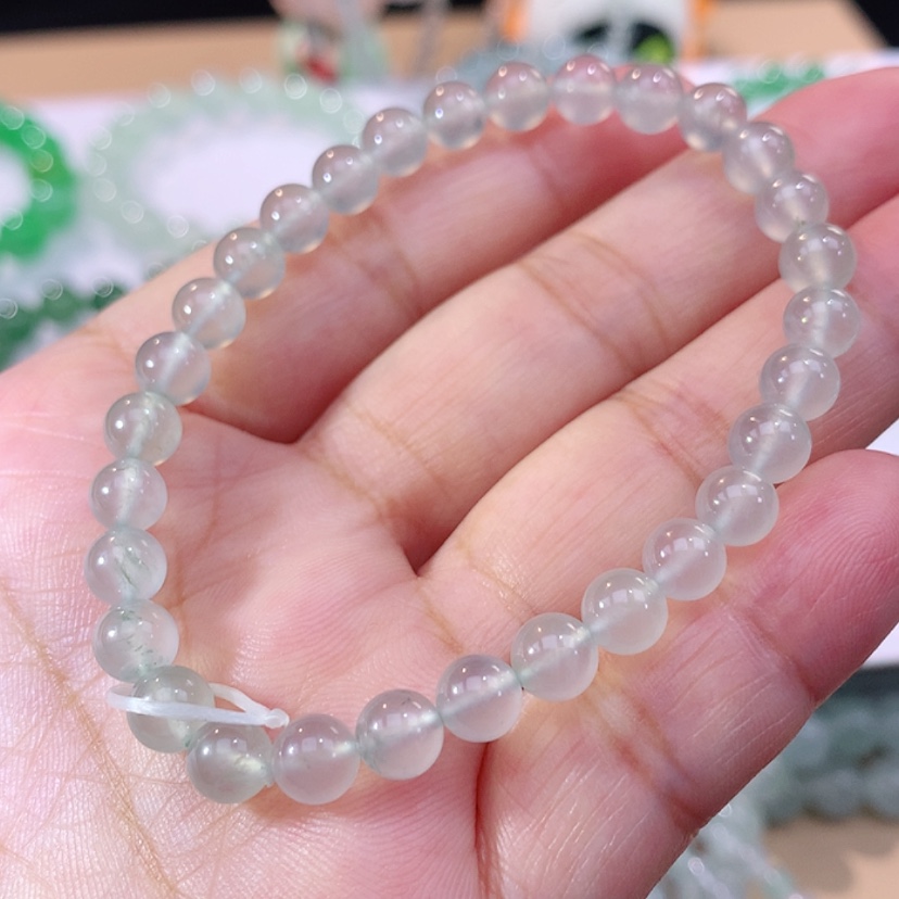 【闪购商品】翡翠手链未镶嵌卡6