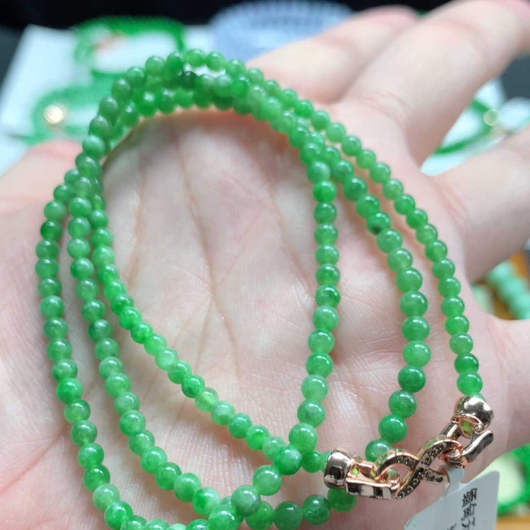 翡翠未镶嵌手链翡翠